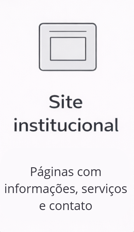 Site institucional